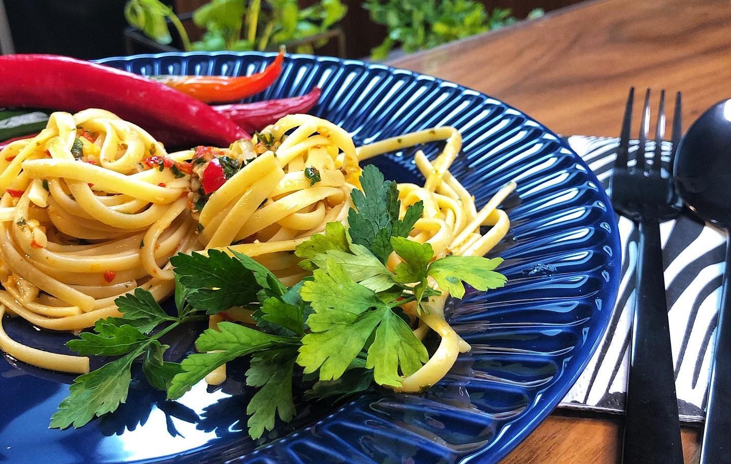 Spaghetti aglio e olio