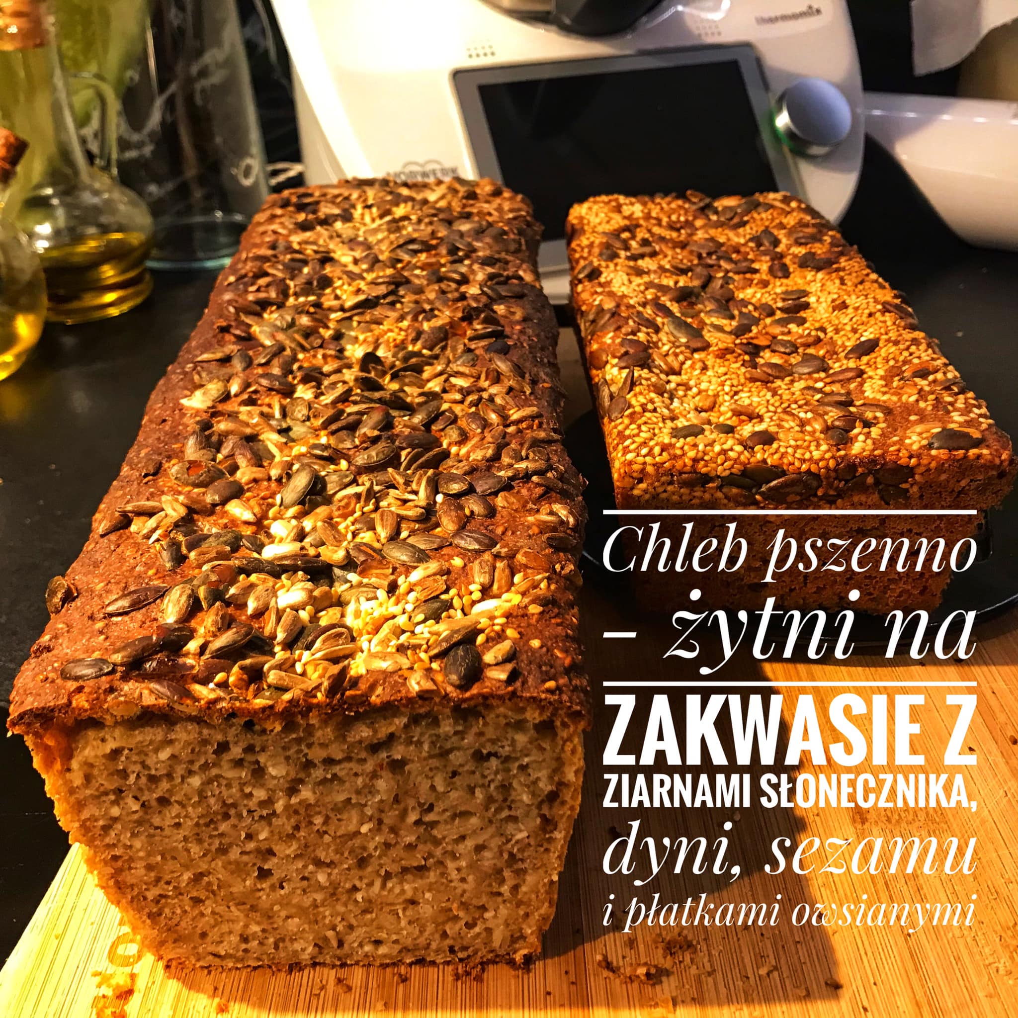 chleb pszenno żytni na zakwasie