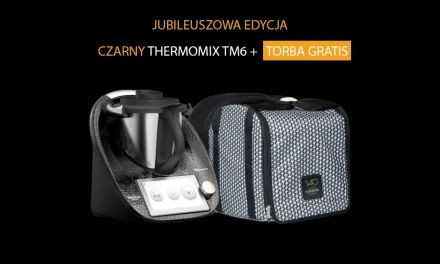 CZARNY THERMOMIX TM6 + TORBA GRATIS